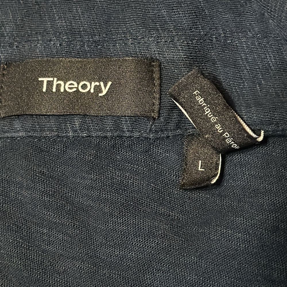 THEORY Polo Shirt. Size Large - Picture 3 of 10